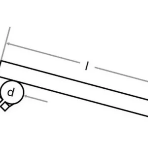 Demi-guidons Fehling 265mm 22mm D36 Acero Noir Exkluzív ajánlat