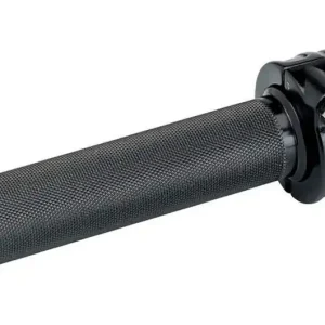 Poignée d‘accélérateur Biltwell Whiskey Simple Câble pour guidon Ø25.4mm Noir Azonnali szállítás