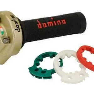 Különleges ajánlat Poignée d‘accélérateur Domino XM2 avec poignées Or Honda / Yamaha / Ducati / Aprilia