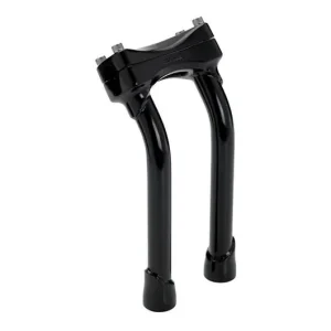 Pontets de guidon Biltwell Murdock Pullback Ø25.4mm H.25.4cm Noir Szuper akció
