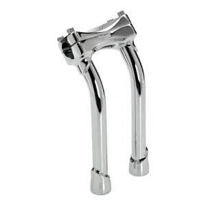 Pontets de guidon Biltwell Murdock Pullback Ø25.4mm H.25.4cm Chromé Exkluzív ajánlat