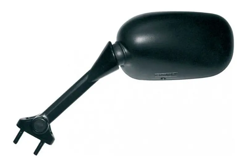 Rétroviseur gauche JMP Oval Fixation sur carénage Homologué CE Noir Kawasaki ER-6F 650 A 2006-2007 / ER-6F 650 B 2006-2008 Biztonságos fizetés