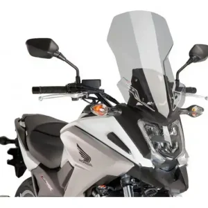 Bulle / Pare-brise Puig Racing Fumé Clair Honda NC 750 XD 2016-2017 Árengedmény