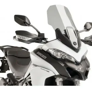 Prémium Bulle / Pare-brise Puig Racing Fumé Clair Ducati Multistrada 1200 S 2015-2017 / Multistrada 1200 2015-2017