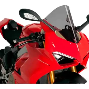 Bulle / Pare-brise Puig Racing Fumé Foncé Ducati Panigale 1100 V4 S 2018 / Panigale 1100 V4 2018 Kihagyhatatlan ajánlat