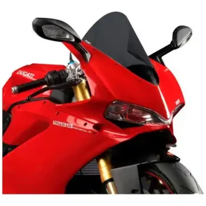 Bulle / Pare-brise Puig Racing Fumé Foncé Ducati Panigale 959 / Panigale 1299 S ... Gyors kiszállítás