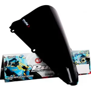 Bulle / Pare-brise Puig Racing Noir Yamaha YZF-R 125 2008-2017 Szuper akció