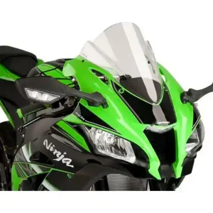 Bulle / Pare-brise Puig Racing Transparent Kawasaki ZX-10R 1000 S 2016-2017 / ZX-10RR 1000 Z 2017 Rendeld meg most