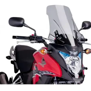 Bulle / Pare-brise Puig Racing Fumé Clair Honda CB 500 XA 2013-2015 / CB 500 X 2015 Bestseller