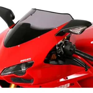 Végkiárusítás Bulle / Pare-brise MRA Type Origine Noir Ducati 848 2008-2010