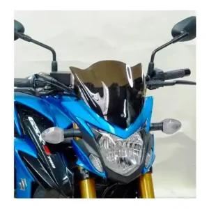 Bulle / Pare-brise Bullster Racing 27cm Noir Fumé Suzuki GSX-S 750 2017-2018 Azonnali szállítás