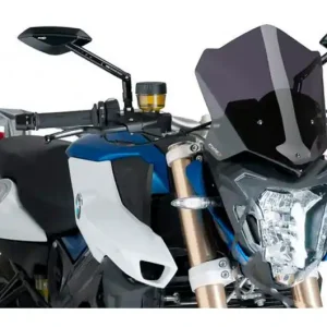 Bulle / Pare-brise Puig Sport New Generation Naked Fumé Foncé BMW F 800 800 R 2015-2017 Gyors szállítás