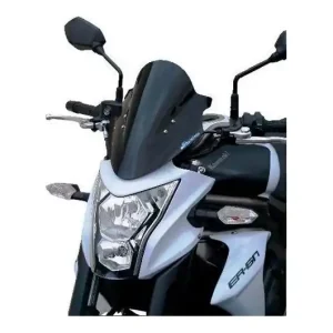 Bulle / Pare-brise Bullster 31cm Noir Fumé Kawasaki ER-6N 2011-2016 Kedvezményes ár