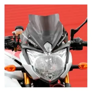 Ne maradj le Bulle / Pare-brise Bullster Racing 25cm Noir Fumé Yamaha FZ8 N 2010-2014