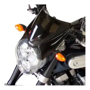 Bulle / Pare-brise Bullster Standard 23cm Noir Fumé Yamaha MT-01 2005-2012 Szuper akció