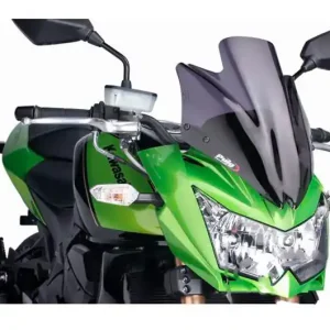 Bulle / Pare-brise Puig Sport New Generation Naked Fumé Foncé Kawasaki Z 750 M / Z 750 L ... Vedd meg most