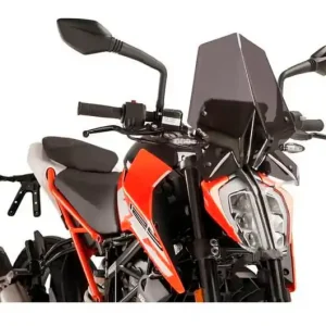 Legnépszerűbb Bulle / Pare-brise Puig Sport New Generation Naked Fumé Foncé KTM Duke 125 2017 / Duke 390 2017