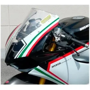 Vedd meg online Bulle / Pare-brise Bullster Double bulle 37cm Transparent Ducati Panigale 1199 2012-2014