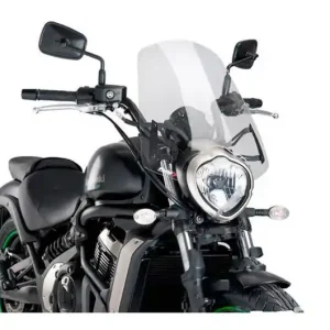 Bulle / Pare-brise Puig Touring New Generation Naked Transparent Kawasaki Vulcan 650 S 2015-2017 Alacsony ár