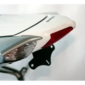 Support de plaque d‘immatriculation R&G Noir Suzuki GSX-R 600 2008-2010 *** Kedvezmény