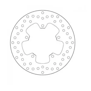 Korlátozott ajánlat Disque de frein arrière Brembo Serie Oro Fixe Rond 230mm Yamaha YZF-R 125 2008-2013 ...