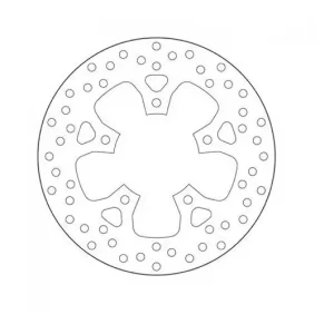 Azonnali szállítás Disque de frein arrière Brembo Serie Oro Fixe Rond 240mm KTM