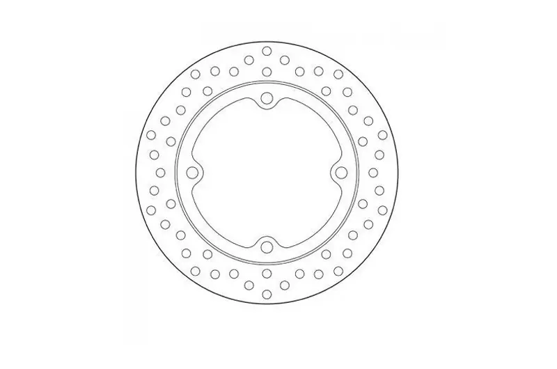 Disque de frein arrière Brembo Serie Oro Fixe Rond 260mm Honda CB 650 F 2016 / CBR 650 FA ABS 2014-2018 ... Azonnal elérhető