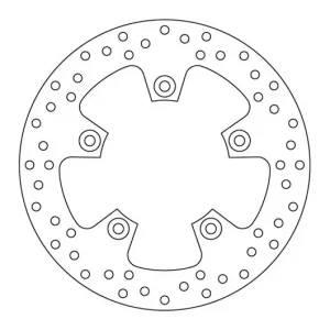 Disque de frein arrière Brembo Serie Oro Fixe Rond 240mm KTM Duke 690 / Supermoto 690 ... Népszerű