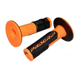 Gyors kiszállítás Poignées ProGrip 801 Noir / Orange Fluo