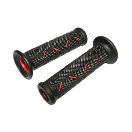 Prémium Poignées ProGrip 717 Ouverte Noir / Rouge