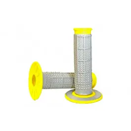 Poignées Renthal MX Tapered Series Gris / Jaune Kedvezmény