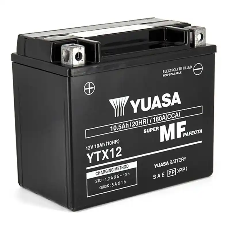 Újdonság Batterie YTX12 SLA AGM - Sans Entretien - Prête à l‘emploi.