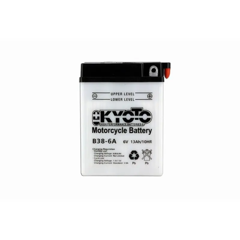 Batterie B38-6A Conventionnelle Avec Entretien - Livrée Avec Pack Acide Expressz szállítás