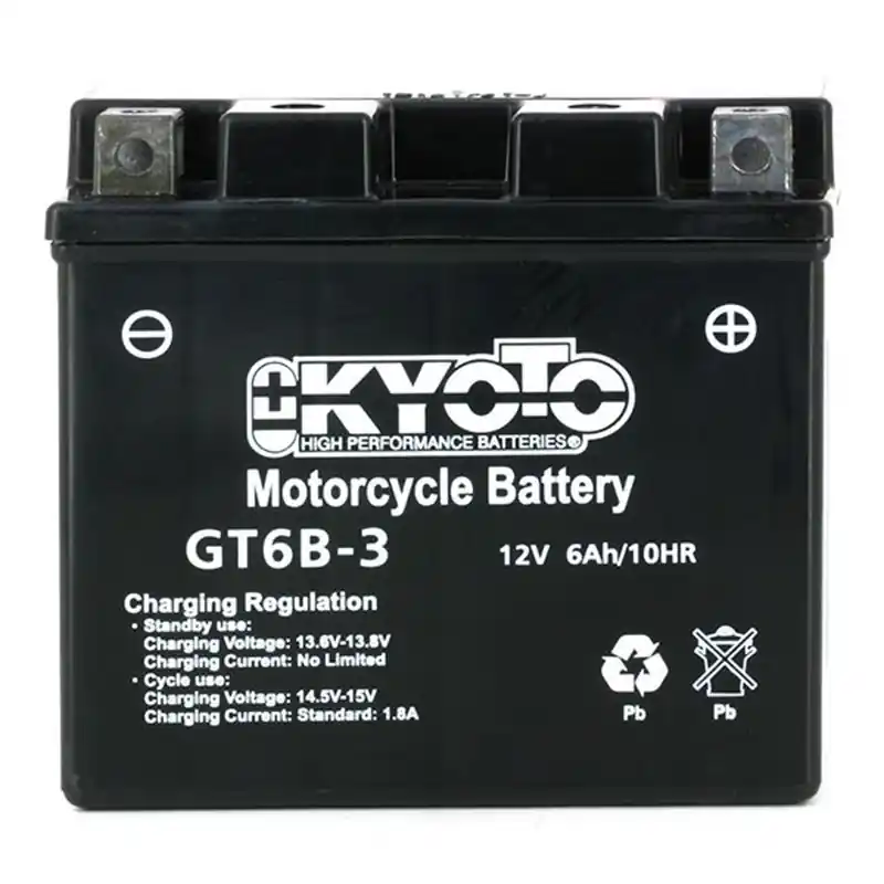 Azonnali szállítás Batterie GT6B-3 SLA-AGM - Sans Entretien - Prête à l‘Emploi