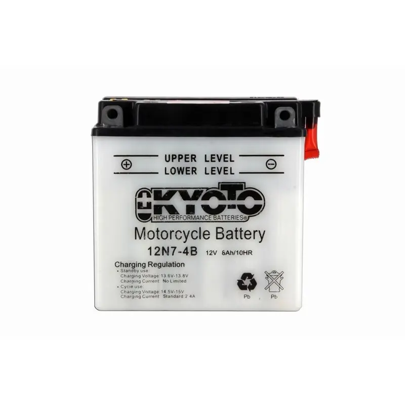 Outlet Batterie 12N7-4B Conventionnelle Avec Entretien - Livrée Avec Pack Acide