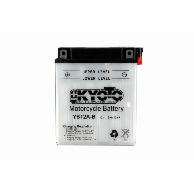 Batterie YB12A-B Conventionnelle Avec Entretien - Livrée Avec Pack Acide Ne maradj le
