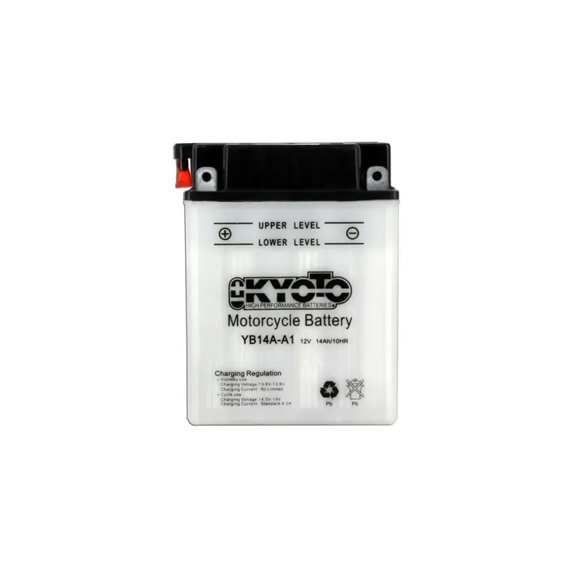 Alacsony ár Batterie YB14A-A1 Conventionnelle Avec Entretien - Livrée Avec Pack Acide
