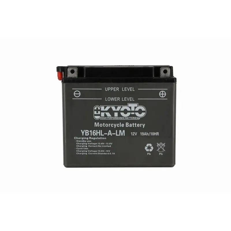 Batterie YB16HL-A-LM Conventionnelle Avec Entretien - Livrée SANS Pack Acide Azonnali szállítás