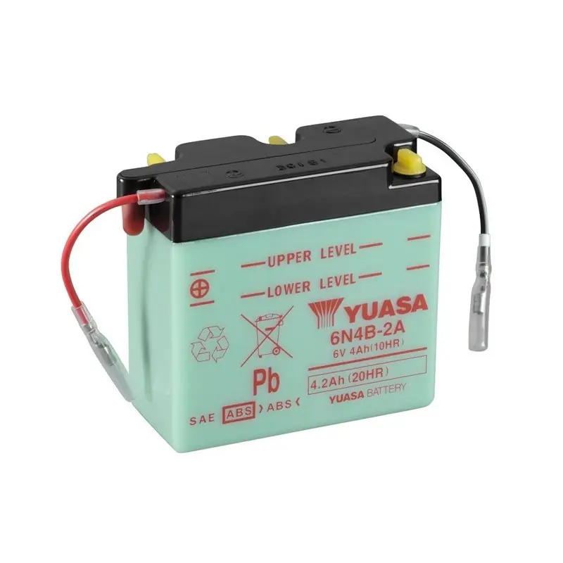 Batterie 6N4B-2A Conventionnelle Avec Entretien - Livrée Sans Acide Outlet