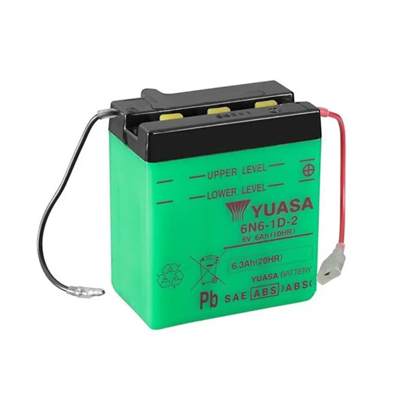 Batterie 6N6-1D-2 Conventionnelle Avec Entretien - Livrée Sans Acide Bestseller