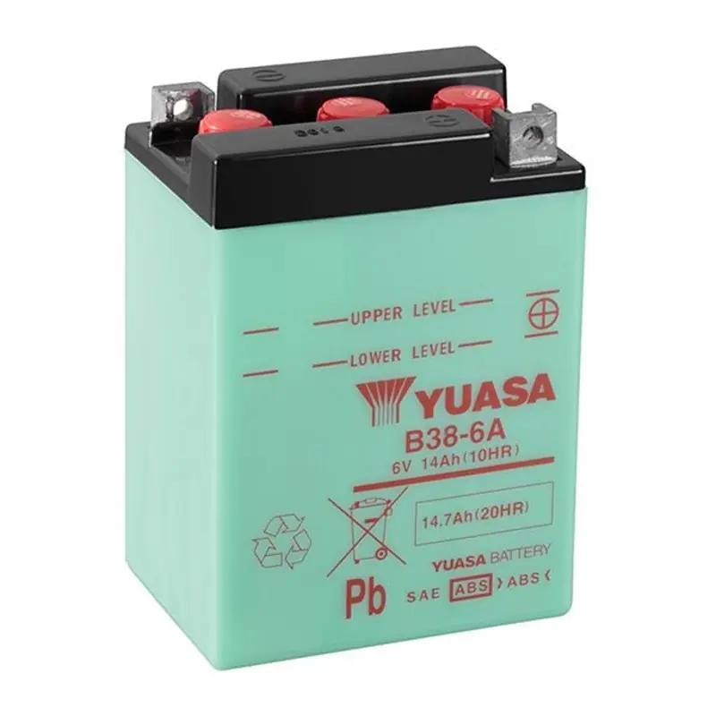 Batterie B38-6A Conventionnelle Avec Entretien - Livrée Sans Acide Alacsony ár
