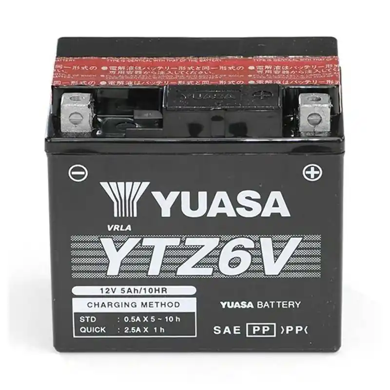 Batterie YTZ6V - Sans Entretien - Livrée Avec Pack Acide Ne maradj le