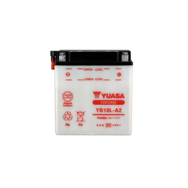 Gyors szállítás Batterie YB10L-A2 Conventionnelle Avec Entretien - Livrée Sans Acide