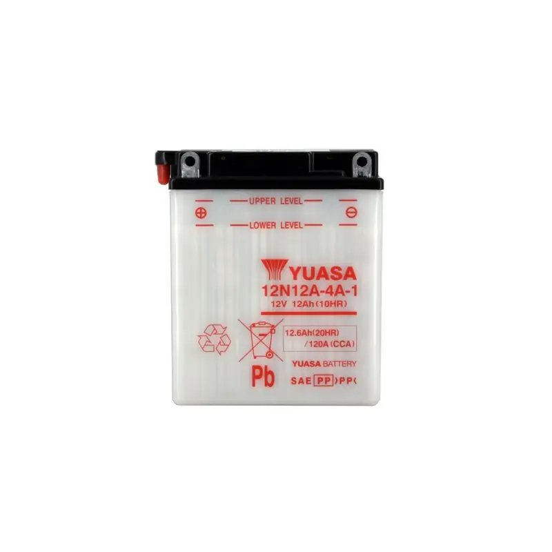 Batterie 12N12A-4A-1 Conventionnelle Avec Entretien - Livrée Sans Acide Árcsökkenés