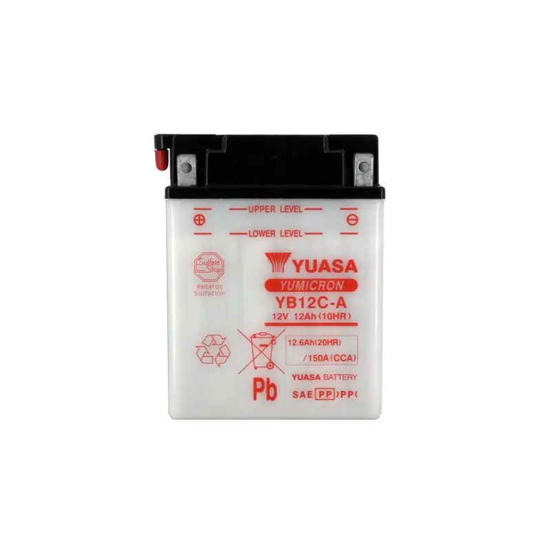 Batterie YB12C-A Conventionnelle Avec Entretien - Livrée Sans Acide Szezonális akció
