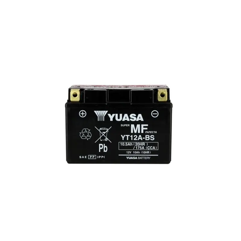 Árcsökkenés Batterie YT12A-BS AGM - Sans Entretien - Livrée Avec Pack Acide