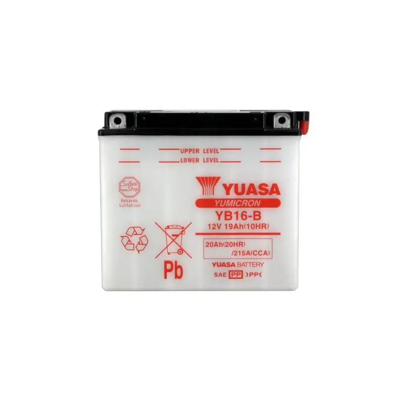 Batterie YB16-B Conventionnelle Avec Entretien - Livrée Sans Acide Gyors kiszállítás