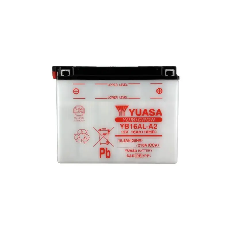 Batterie YB16AL-A2 Conventionnelle Avec Entretien - Livrée Sans Acide Korlátozott ajánlat