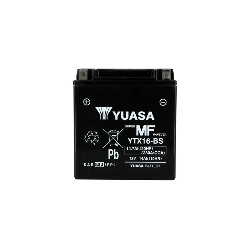 Batterie YTX16-BS AGM - Sans Entretien - Livrée Avec Pack Acide Azonnal elérhető