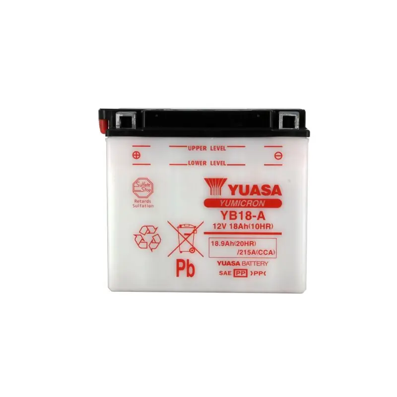 Batterie YB18-A Conventionnelle Avec Entretien - Livrée Sans Acide Kedvezményes ár